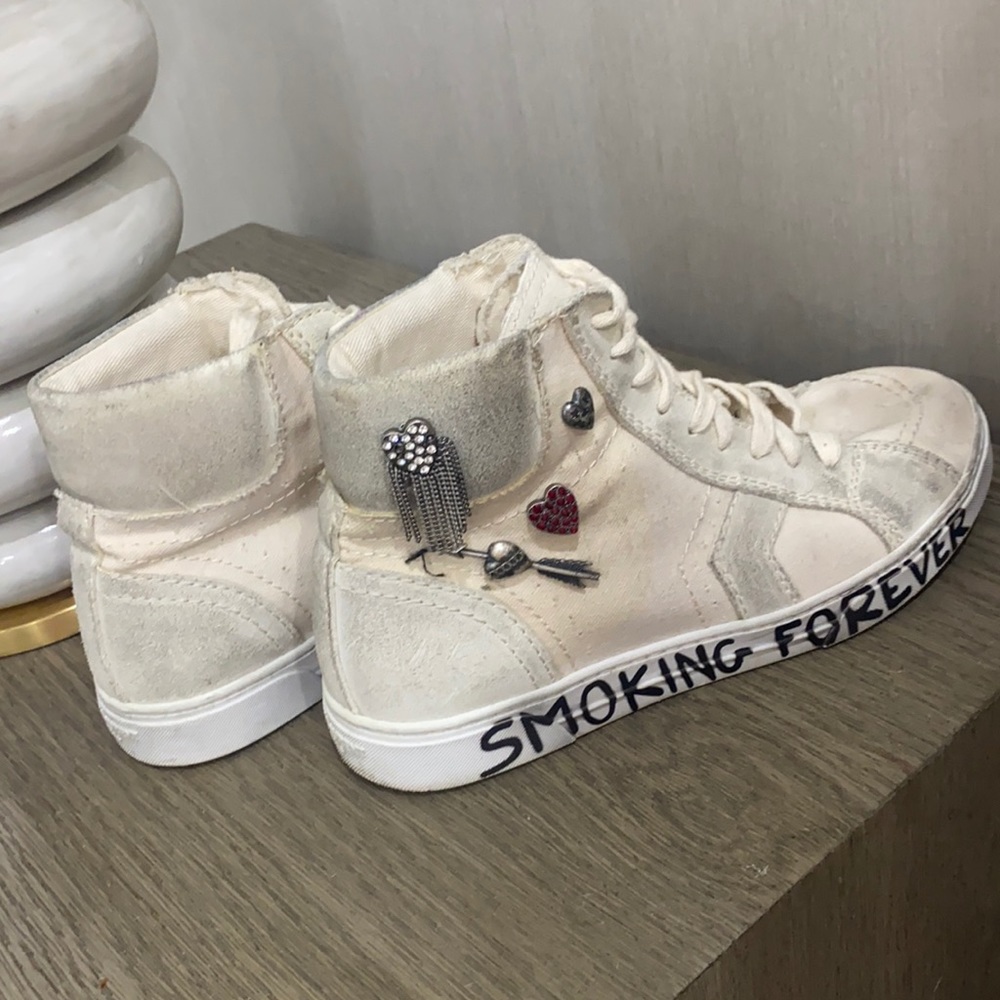 Ysl smoking forever sneakers
